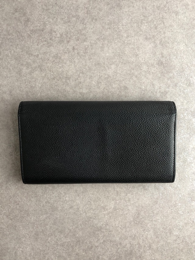 CHANEL シャネル 財布 ブラック ココマーク レザー 長財布 vintage ヴィンテージ オールド u8bm3h