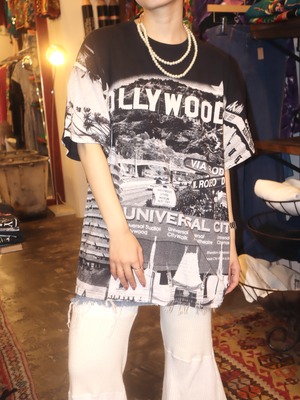 photo print tee【6208】