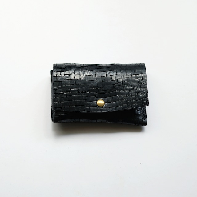 mini wallet - bk - crack