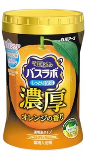 HERSバスラボボトル濃厚オレンジの香り 600g 入浴剤