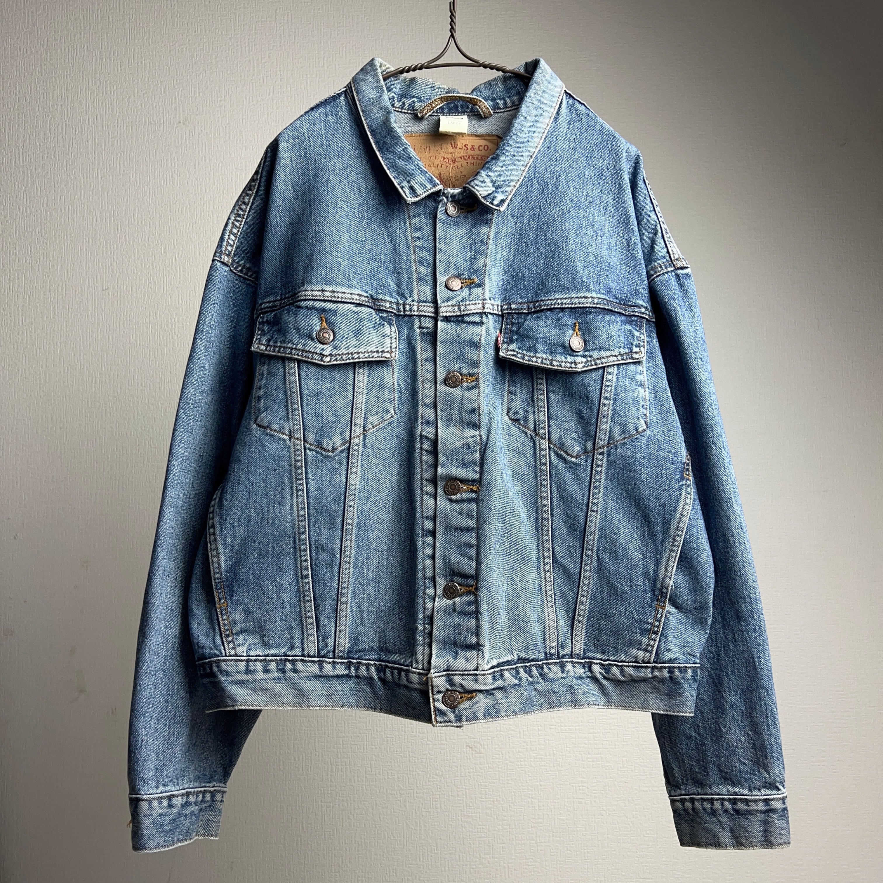 100%cotton90s LEVI’s DENIM JACKET