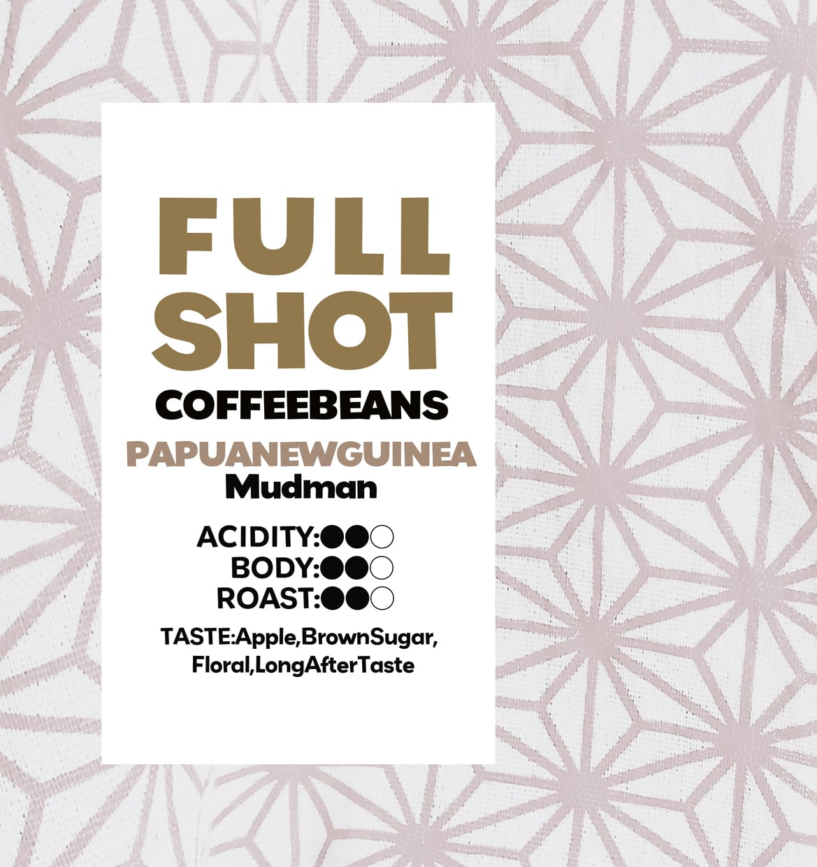 パプアニューギニア マッドマン 中深煎り 150g | FULLSHOT COFFEE BEANS