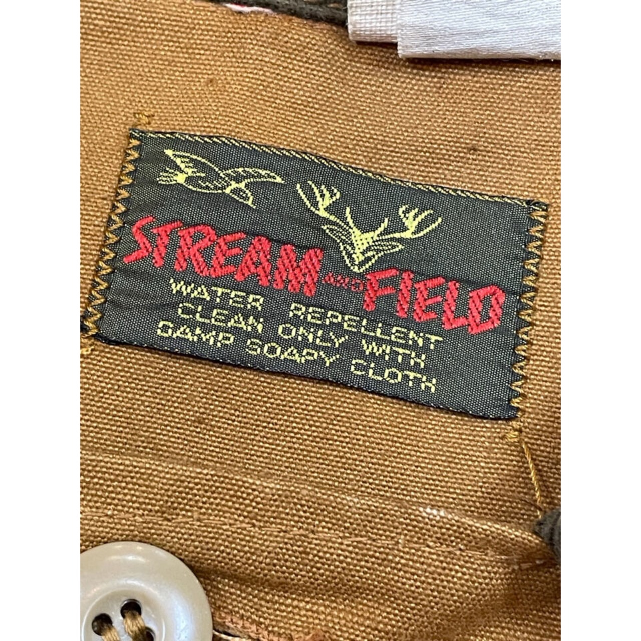 80s "STREAM AND FIELD" HUNTING JACKET Size L
