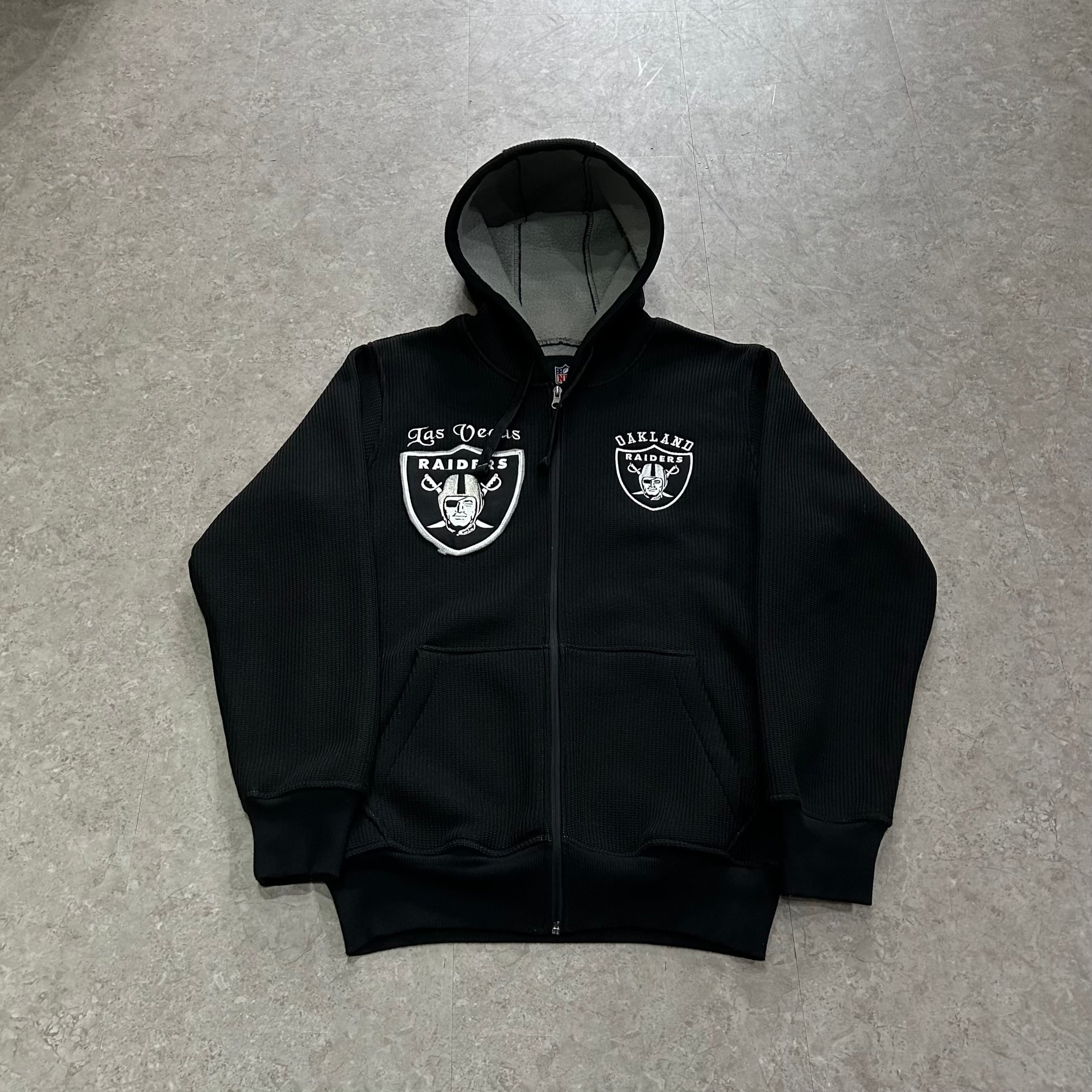 00s RAIDERS mesh zip up hoodie【仙台店】
