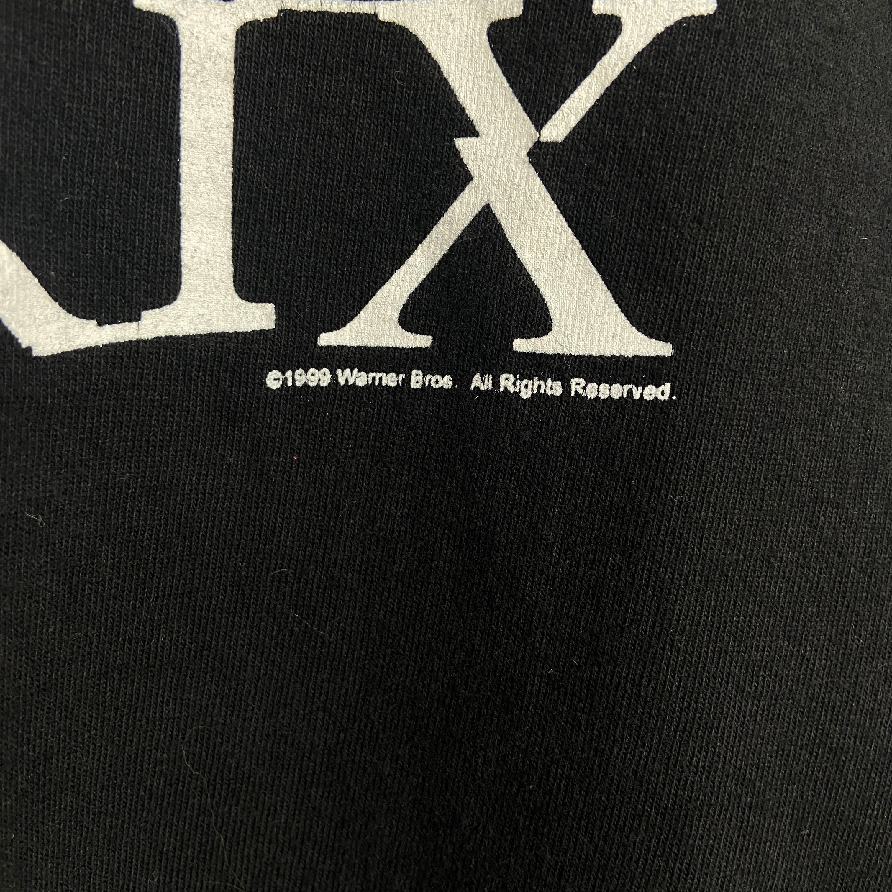90s THE MATRIX マトリックス ムービーTシャツ 映画 XL 黒