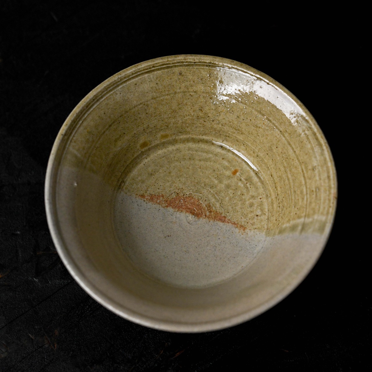 秋田菫　掛分　小鉢
