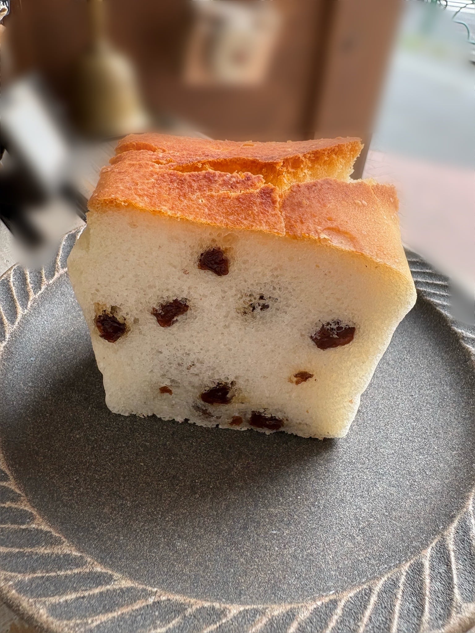 グルテンフリー米粉パン　レーズンパン