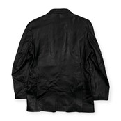 barassi バラシ 羊革 本革 ラムレザー 2B テーラードジャケット サイズ 48 /メンズ/ブラック
