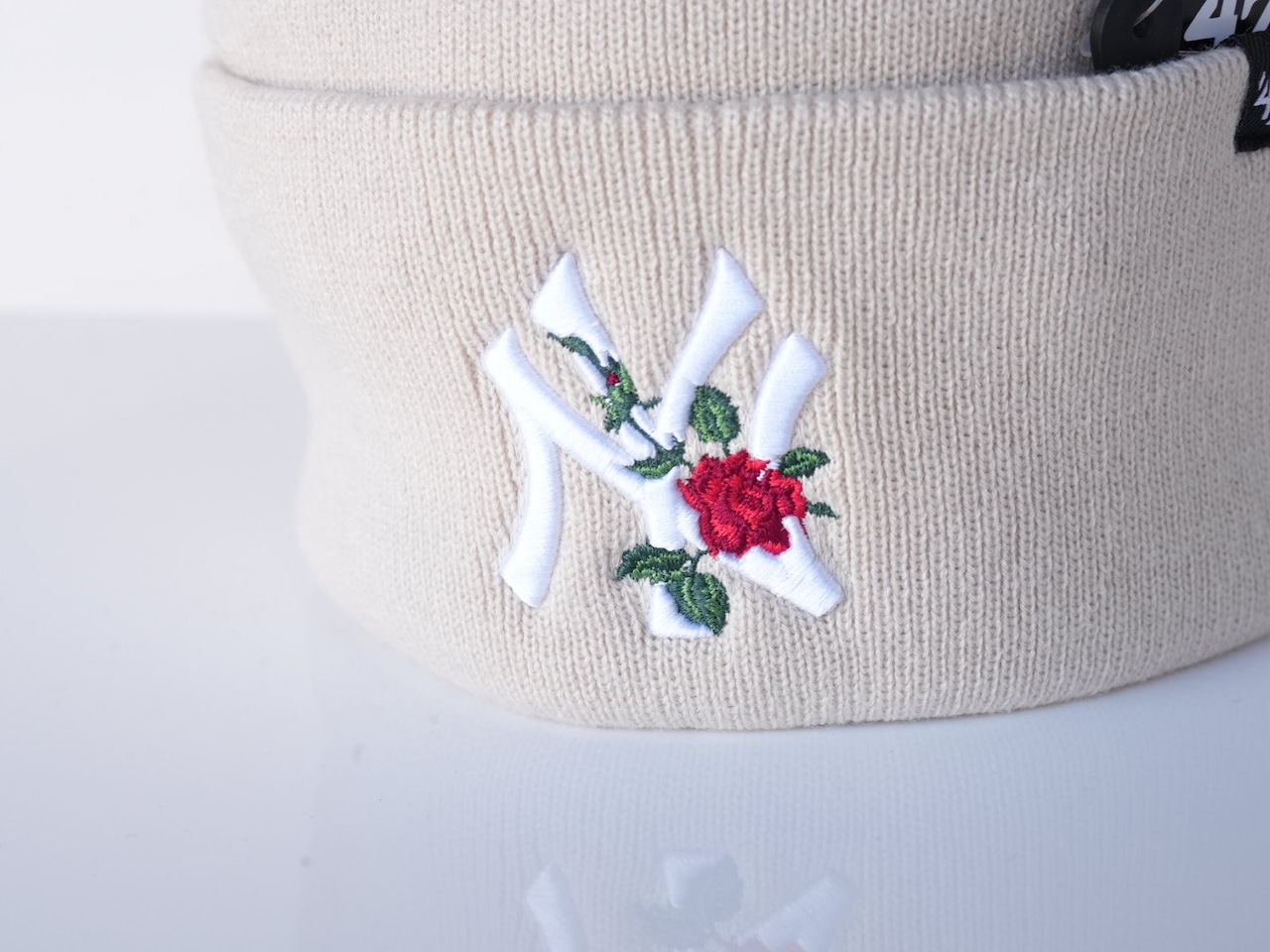 Yankees'47 ニューヨーク ヤンキース CUFF KNIT Thorn ボーン butterfly