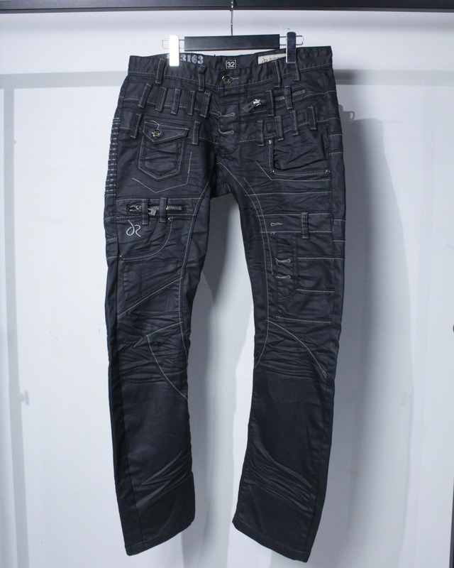 【Caka BLACK】Multi Gimmick Vintage Middle Length Mods Coat