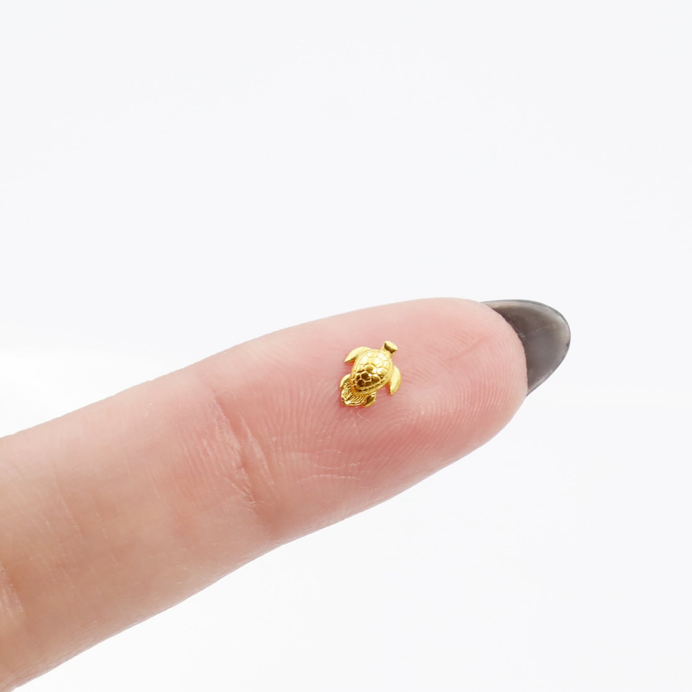 在庫あり】純金 『亀』約0.3g お守り【JUNGOLD】【RNP00372