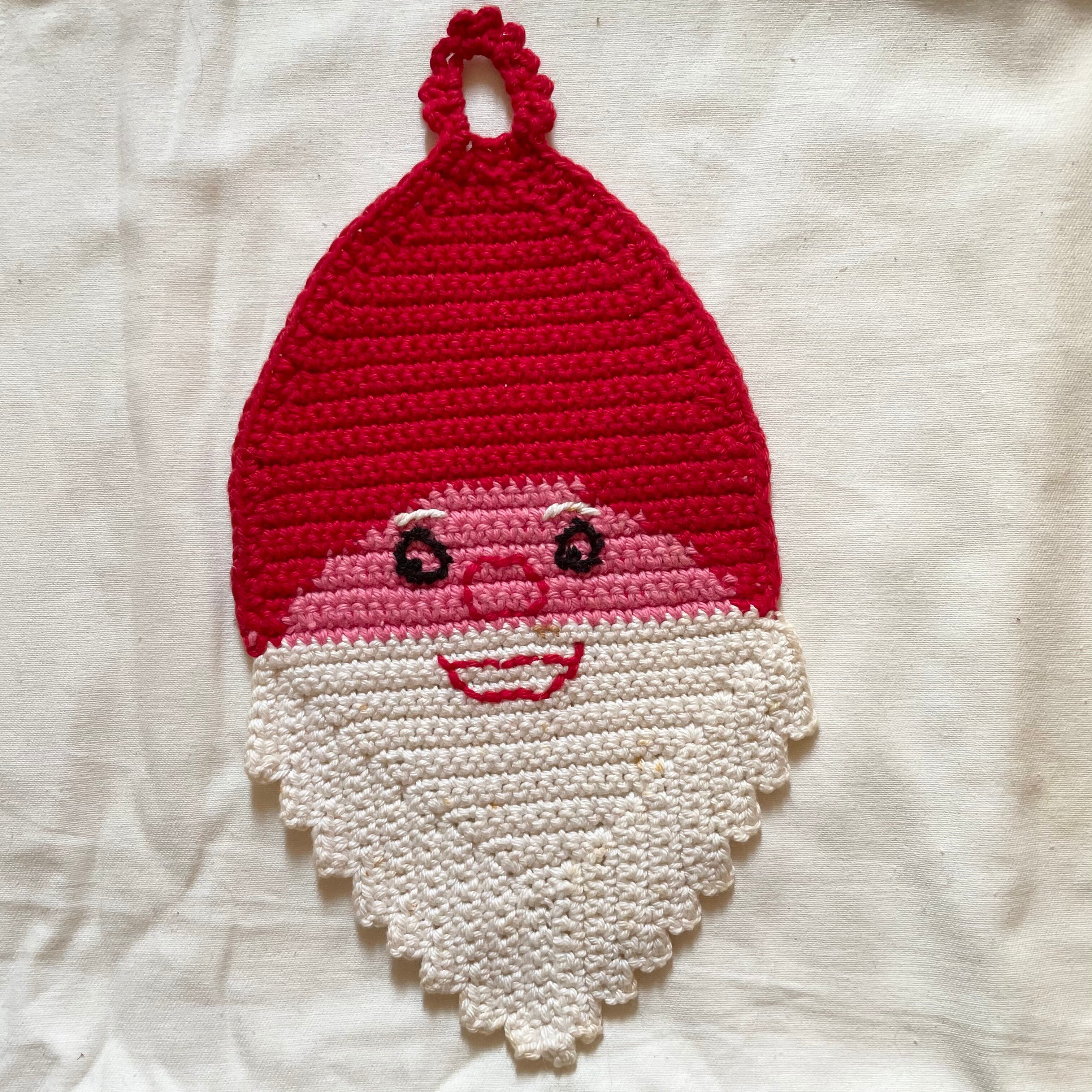 ゆるサンタの顔オーナメント