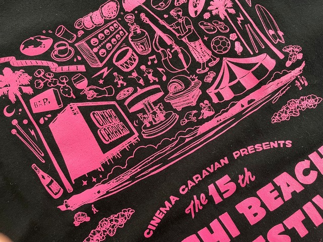 '26 Zushi Beach Film Festival Tee Black