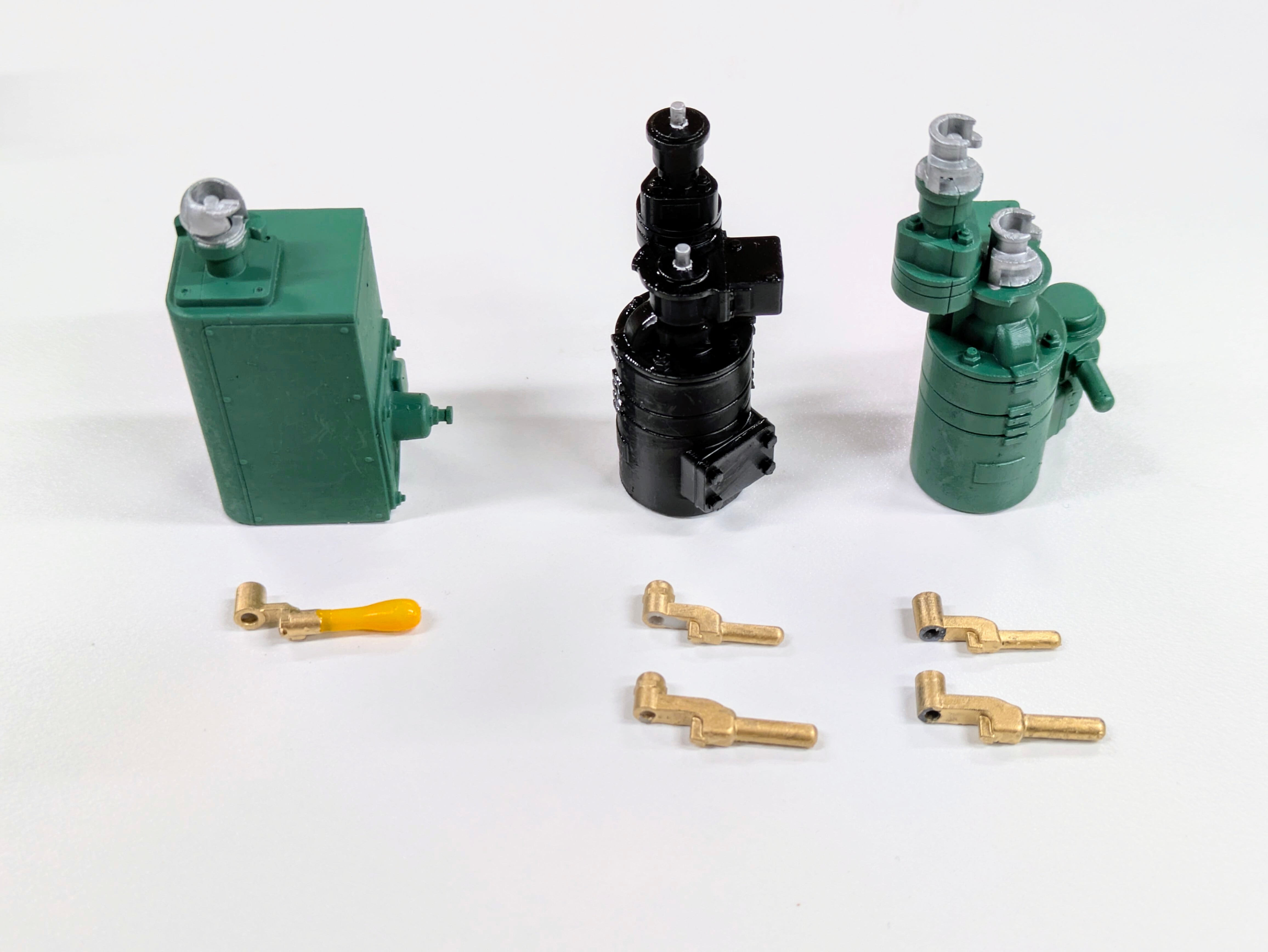 機関車　ブレーキバルブ 鉄道車両の部品シリーズ ～ブレーキ弁編～ 約1/12スケール 全種類