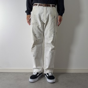 Dickies Sherwin-Williams white painter pants [W33L27.5相当] 古着