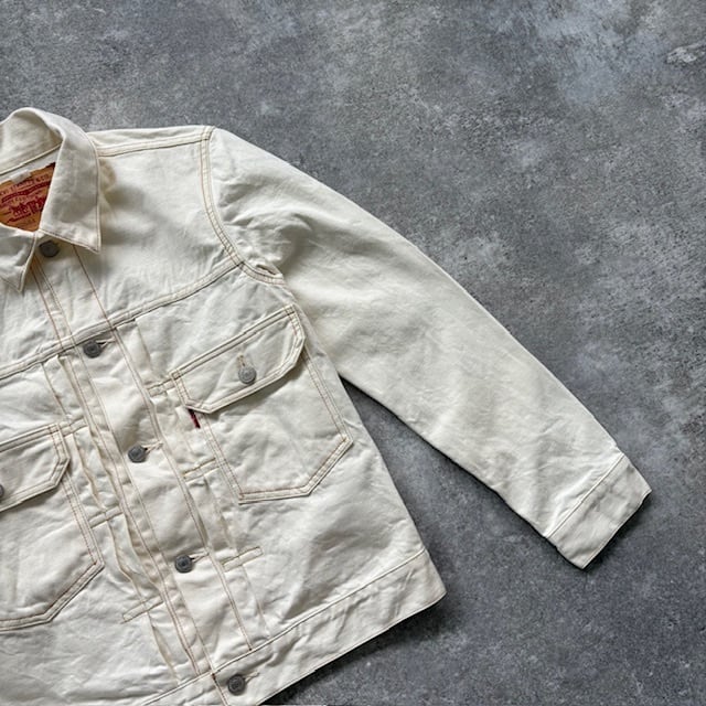 Levi's】70584 リーバイス セカンド ホワイトデニムジャケット