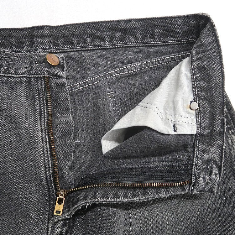 古着 USA製 90年代 ラングラー Wrangler ブラックデニムパンツ