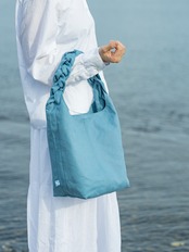 【Lサイズ】琵琶湖生まれの三つ編みバッグ