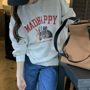 アニマルプリントスウェット　A0821