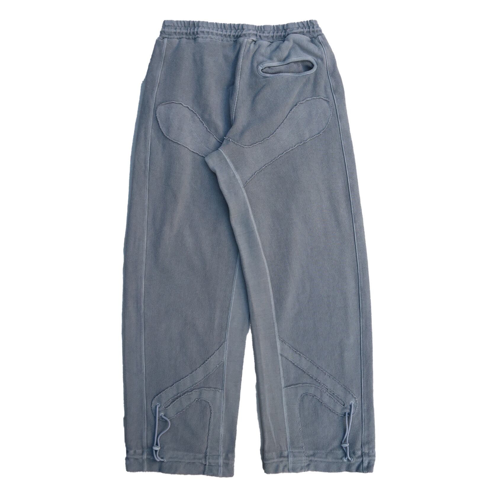 JIAN YE 25SS ORBIT PANTS (Dyed Aqua) | Moore