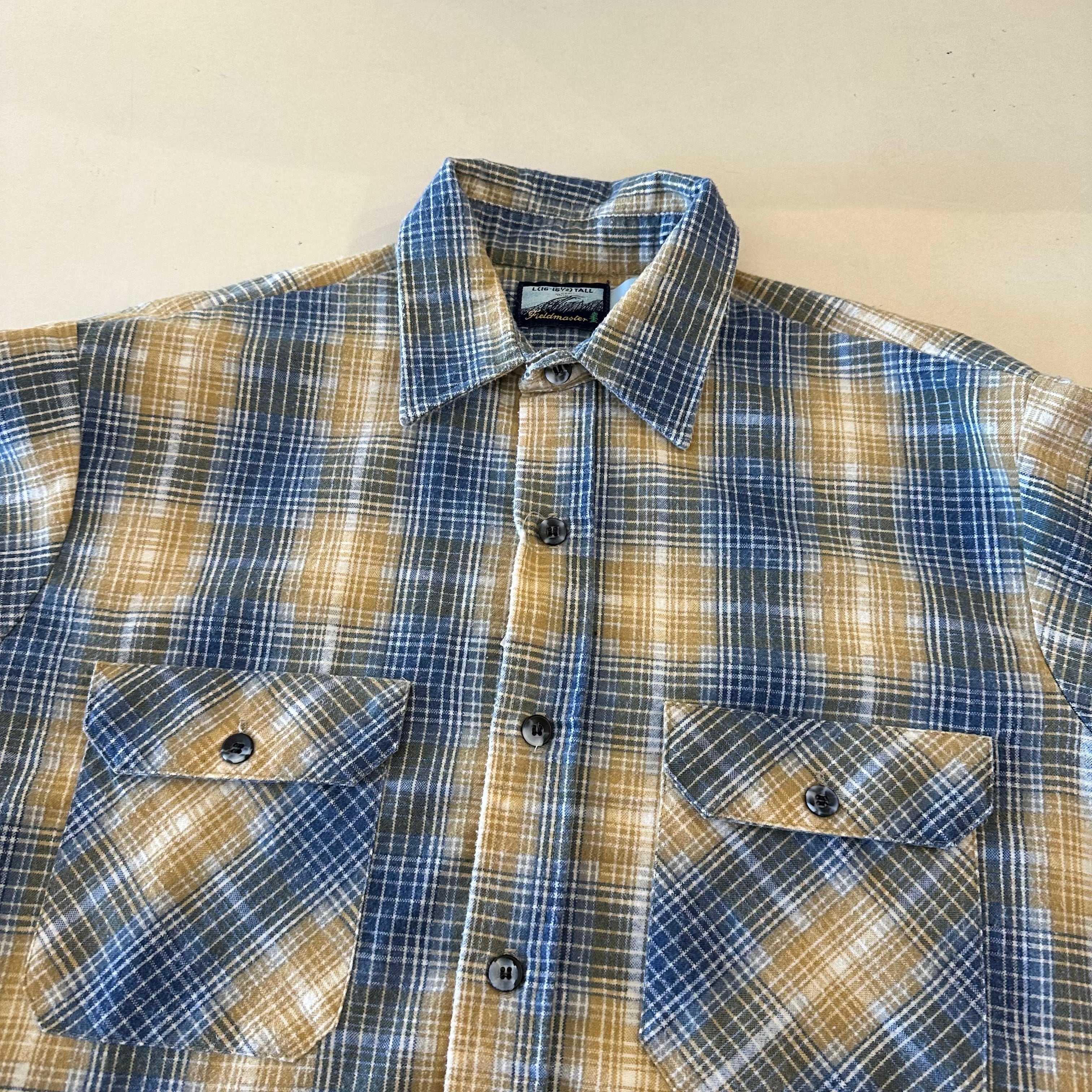 70s FIELDMASTER PRINT FLANNEL SHIRT | BerBerJin Yuhodo