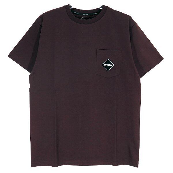 M 新品 FCRB 22SS VERTICAL LOGO POCKET TEE