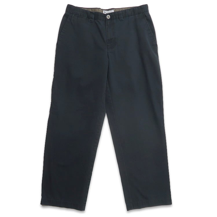 古着 ドッカーズ DOCKERS ツータック スラックス グレー 表記：W33L30