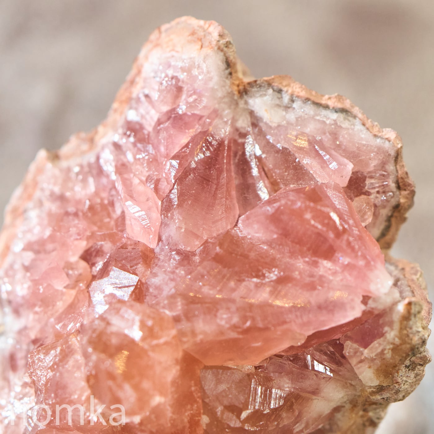 【サクラ咲く、愛の結晶】アルゼンチン産 ピンクアメジスト 原石 36.2g ngem-0238