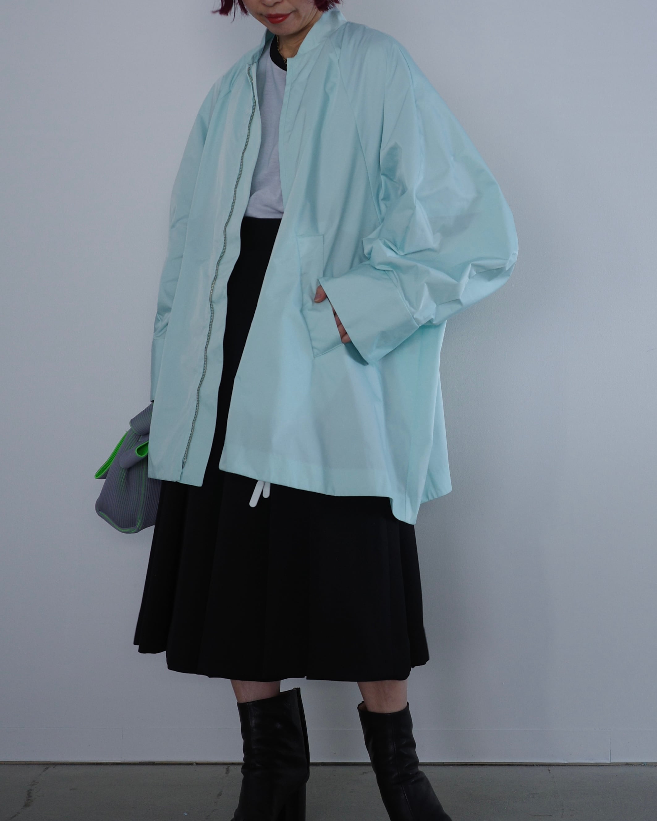 ENFOLD / BIG-ARM BLOUSON | LA VILLA ROUGE
