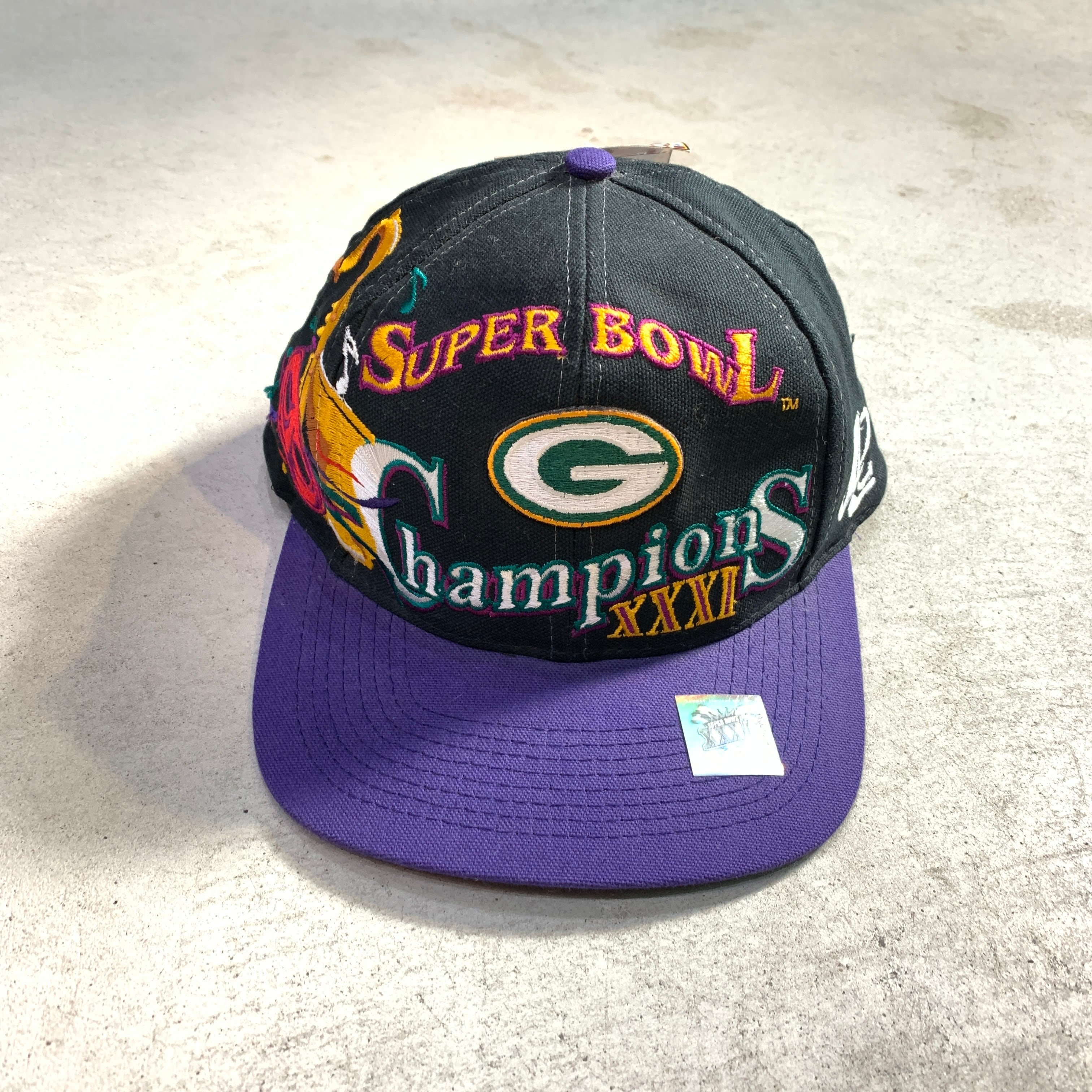 送料無料』新品タグ付き未使用 90s NFL SUPER BOWL グリーンベイ