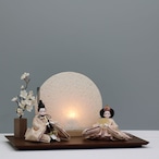 【ピーカブーひな人形-Bell’s Kissシリーズ-】【花式部-オディール】【BK0-1】【品番25-309】「親王飾り」 thumbnail 13
