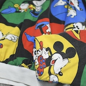 mickey pattern reversible sweat