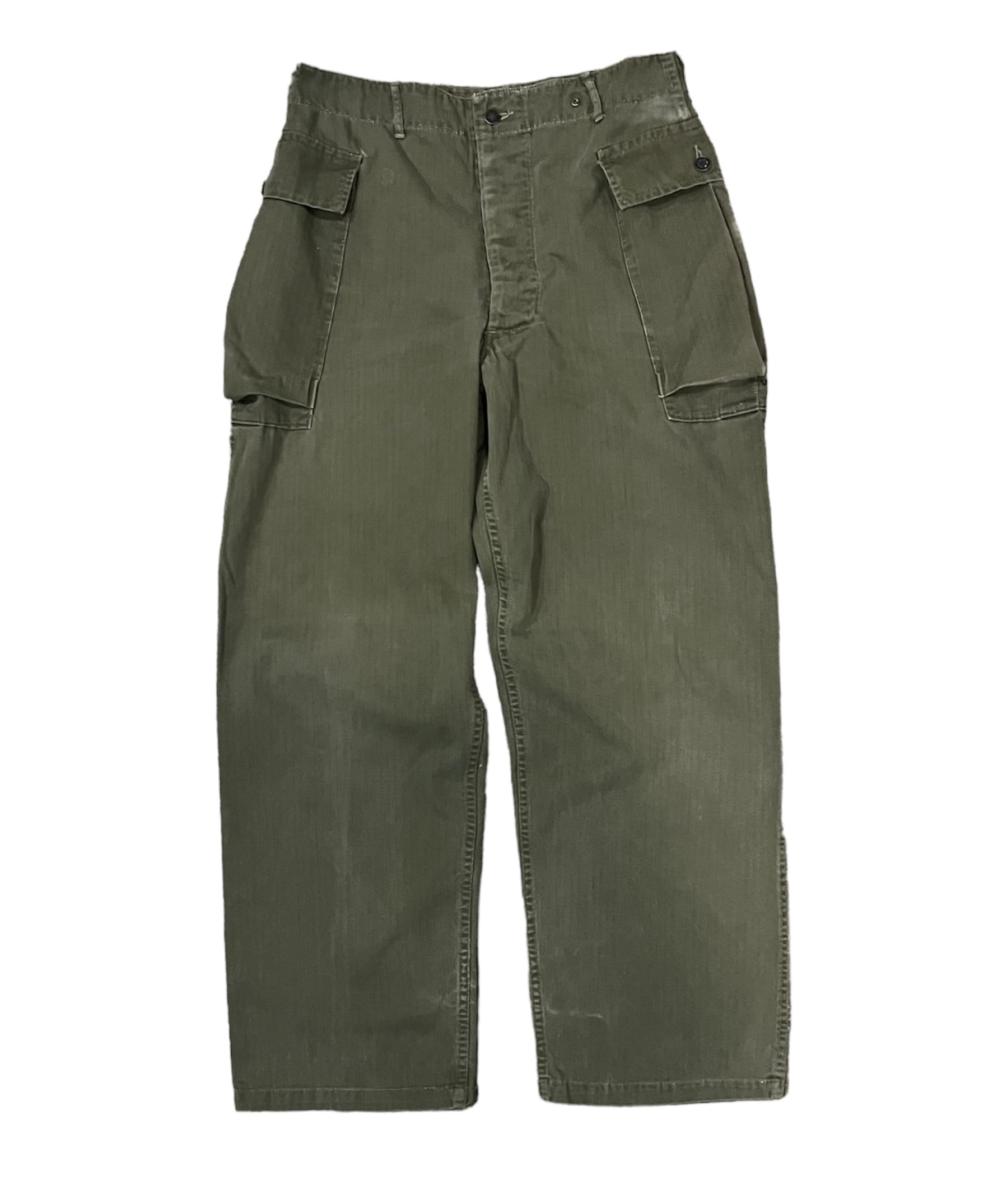 WWⅡ US Army M-43 HBT Trousers 13Star WWⅡ 米軍実物 M-43 