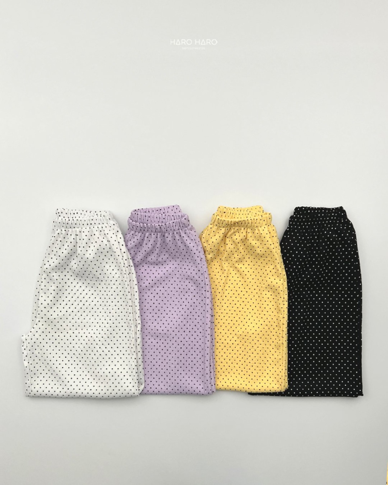 [HARO HARO] (Adult) Dot Relax Pants / [하로하로] (어덜트)도트고쟁이팬츠