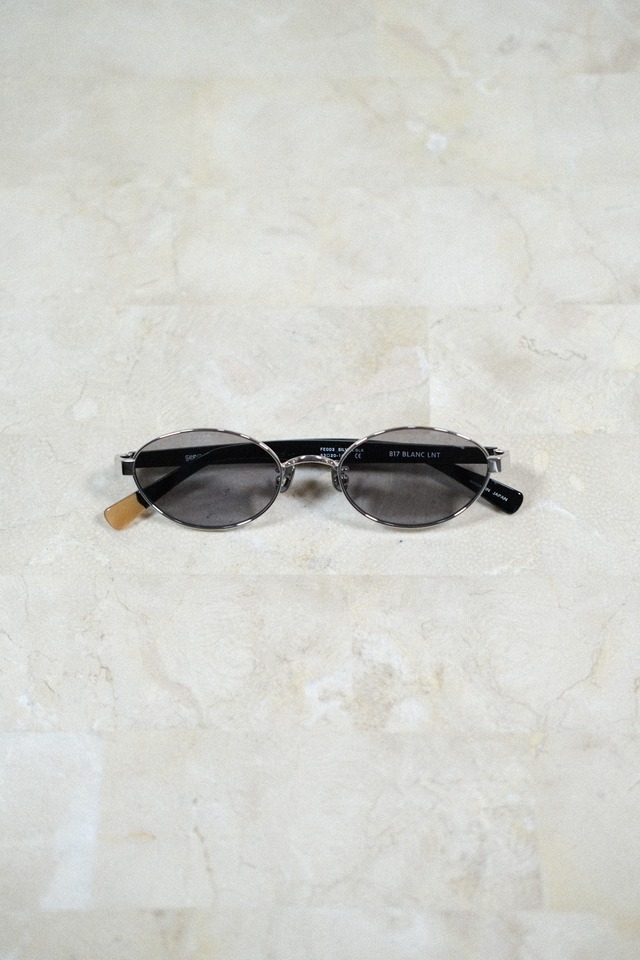 【FETICO × BLANC..】METAL OVAL SUNGLASSES - BLACK -