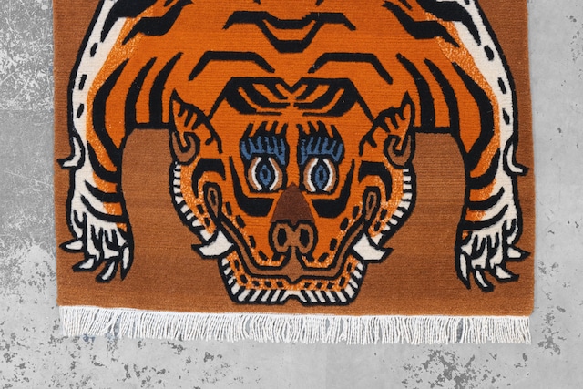 Tibetan Tiger Rug 《Sサイズ•ウール543》チベタンタイガーラグ
