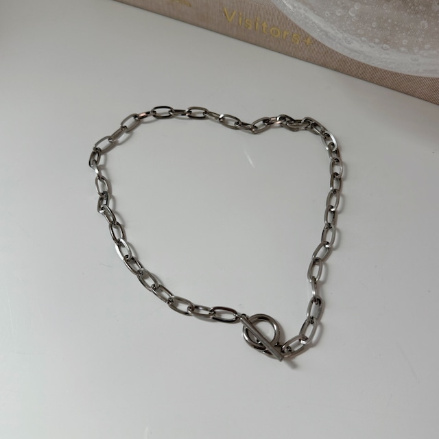 chain design necklace/silver