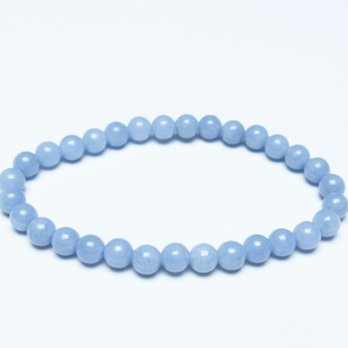 エンジェライト ブレスレット 6mm 一点物 メール便可 111-49488