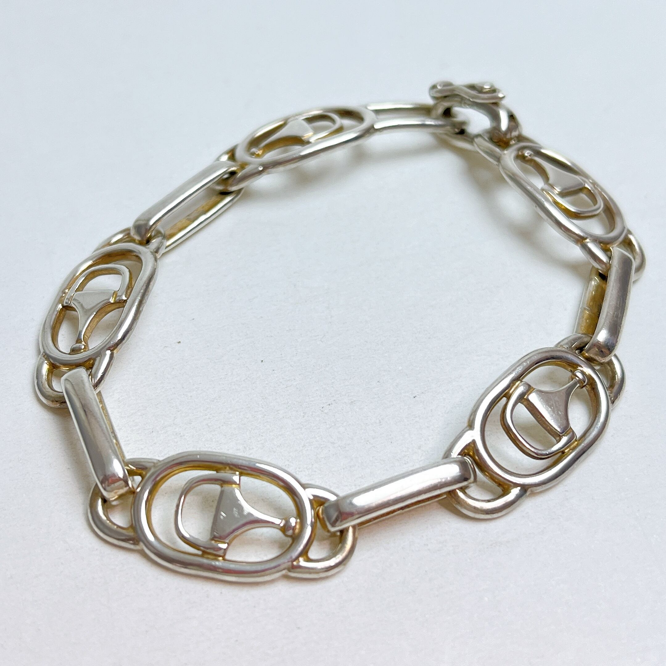 Vintage Gaëtan de Percin anchor chain bracelet | PAY ID