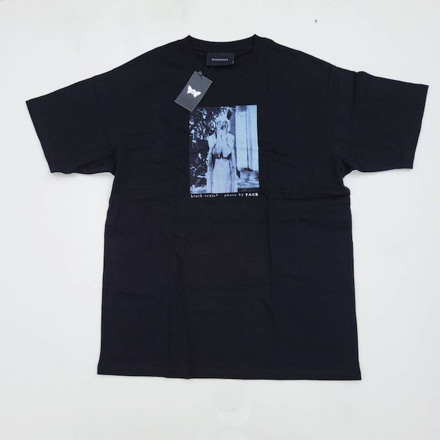 BLACK SCALE × FACE TEE "HIDE & FACE" XL