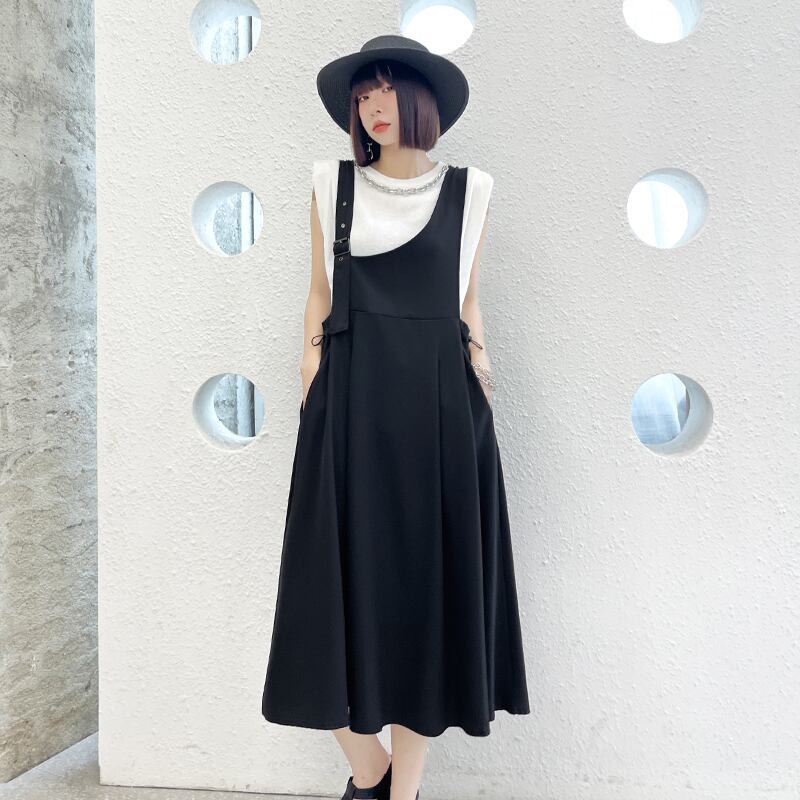 ドレス サマールーズ薄手スカート Aライン 夏物 ラブタオタオダレンハウス52690365861