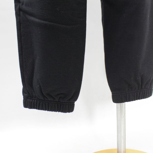 awasa アワサ スーピマエイジングコットンスウェットパンツ black aws3