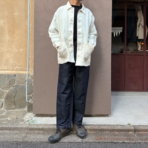 MITTAN　JK-82 和紙大麻ジャケット　白