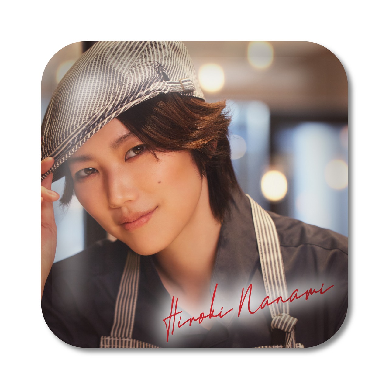 七海ひろき コラボ限定 スクエア缶バッジ（ブラインドパッケージ）