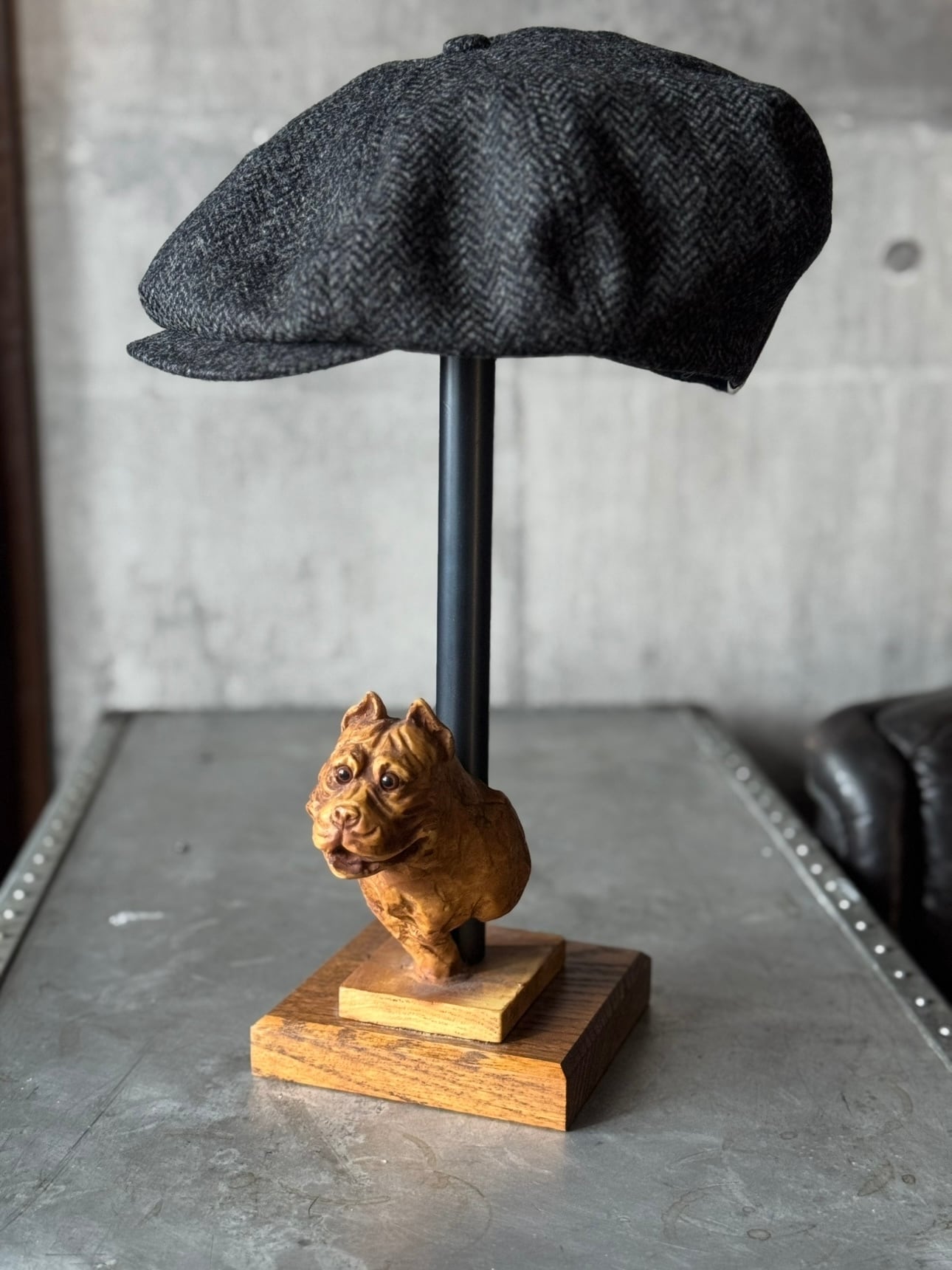 THE H.W.DOG&COキャスケット D-01088 THE H.W.DOG&CO. PEAKY CAP (D-01088) GRAY | PAY ID