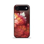 緋森 - 和風 角丸型 強化ガラスiPhoneケース