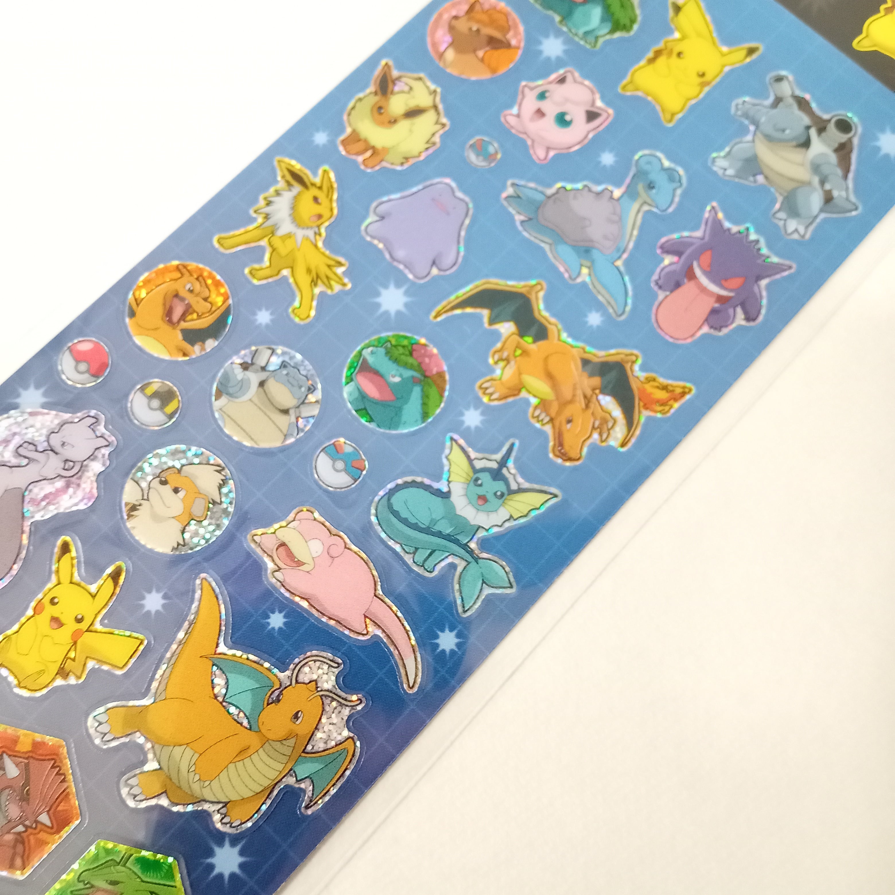 キラつやシール ポケットモンスターA ブルー | てんくーどう