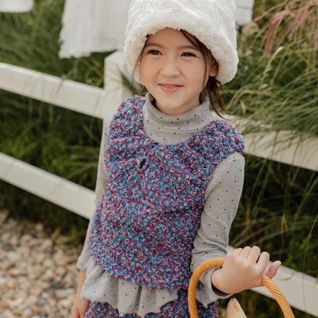 «予約»«ジュニアサイズあり»«Urban rabbit» ポップコーンベスト 2colors