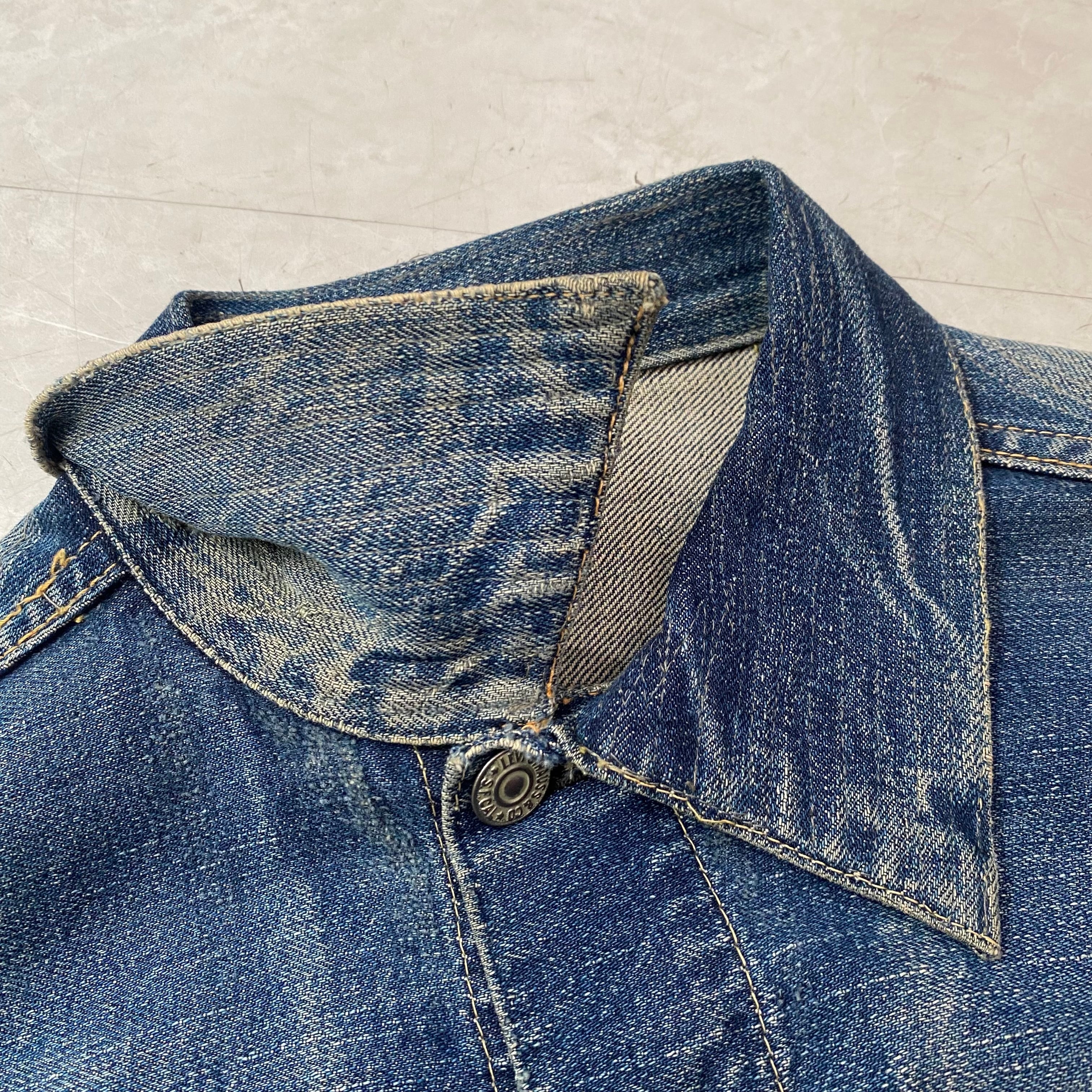 50s Levis 507XX Denim Jacket One Side Tab 50年代 リーバイス