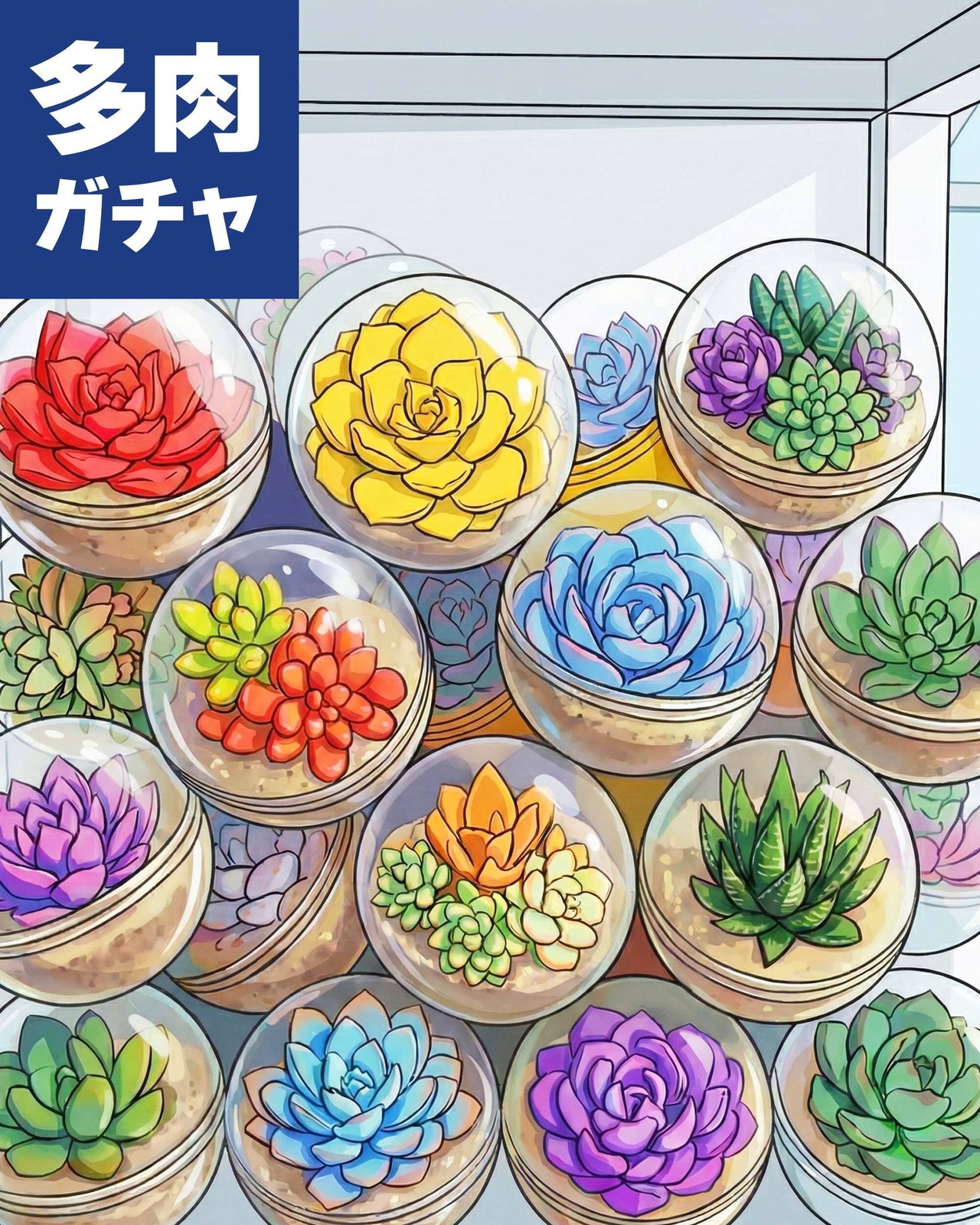 【フラメンコ錦確定入り】カブリゼロシステムβ レア品種4種セット ※タグ無し